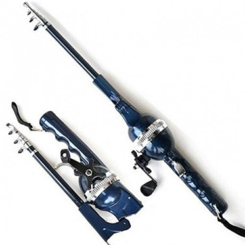 Folding Fishing Rods Fish and Reel Mini Telescopic