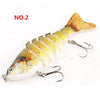 7 segments Fish Lures Baits